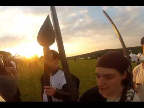 Drachenfest 2012 Kupfer: Übung gegen die Landsknechte