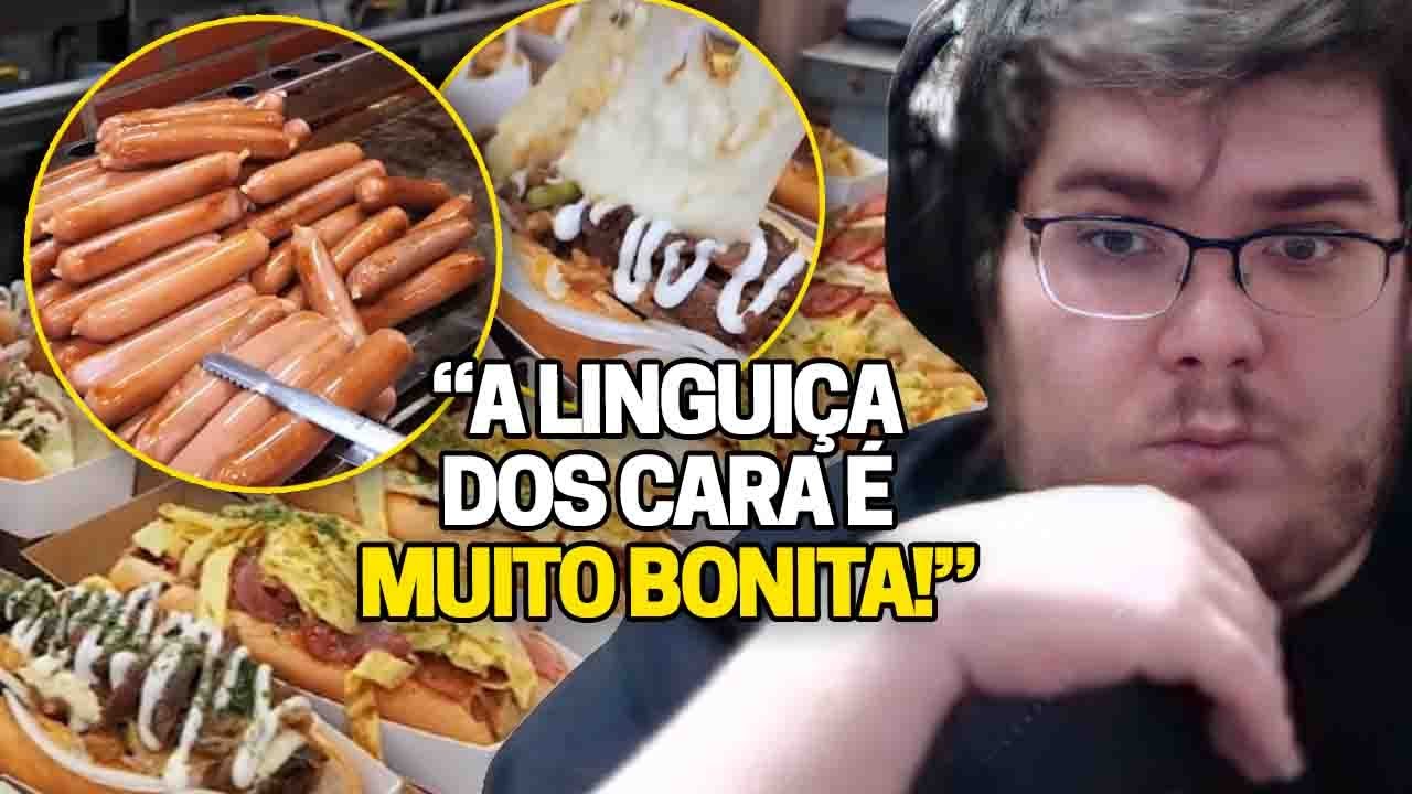 CASIMIRO REAGE: CACHORRO QUENTE COREANO, SEM PUDOR! É QUEIJO QUE NÃO ACABA MAIS | Cortes do Casimito