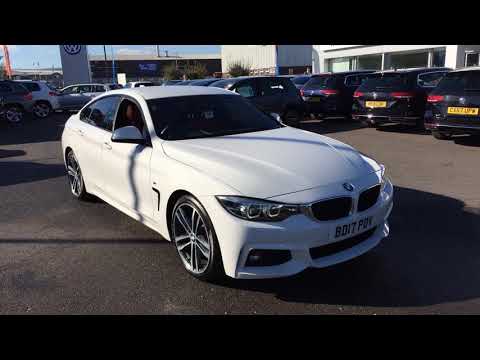 BD17PDV BMW 4 Series Gran Coupe 2.0 420d M Sport Gran Coupe (s/s) @ Wrexham Volkswagen