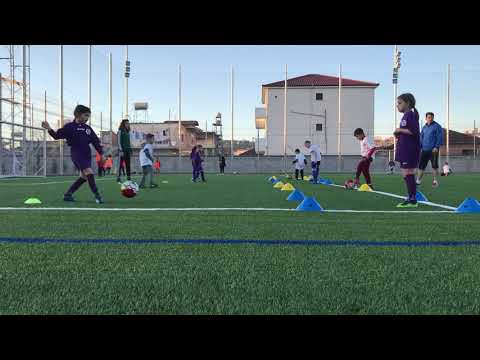 Soccer Training Session - Receiving and Passing