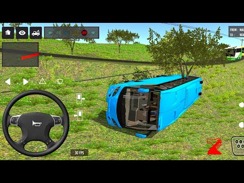 euro coach bus simulator 😱🚌|| new coach bus simulator part- 16 Android gameplay