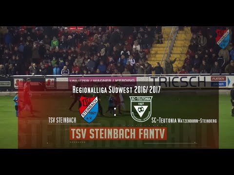 TSV Steinbach - SC Teutonia Watzenborn-Steinberg 5:1 (Regionalliga Südwest 2016-17)