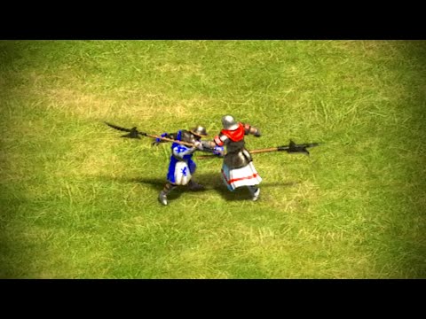 Heavy Pikeman vs Halberdier | AoE II: Definitive Edition