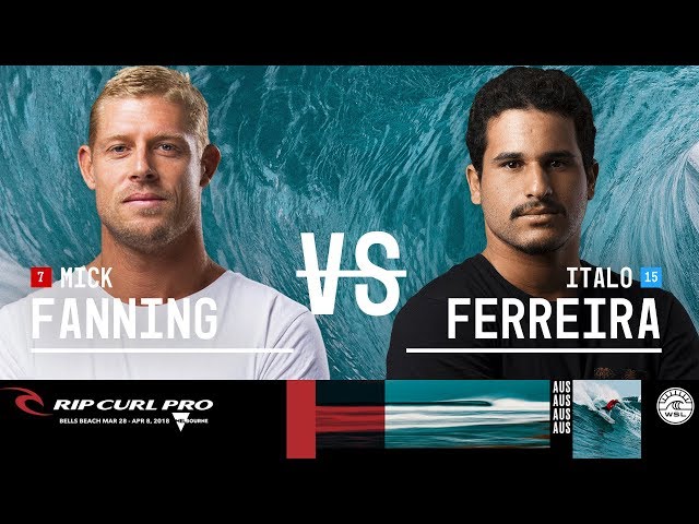 Mick Fanning vs. Italo Ferreira - FINAL - Rip Curl Pro Bells Beach 2018