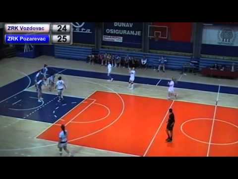 15.02.2015. ŽRK Voždovac - ŽRK Požarevac 2. poluvreme