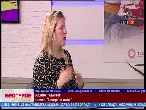 Jutarnji program TV Studija B - Jovana Ruzicic o istrazivanju "Mama kako si?" 11.03.2021.