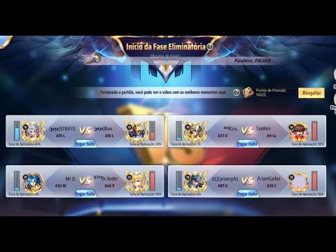 🔴 QUARTAS DE FINAIS  DO JAMIEL! VAMOS TER WO- SAINT SEIYA AWAKENING