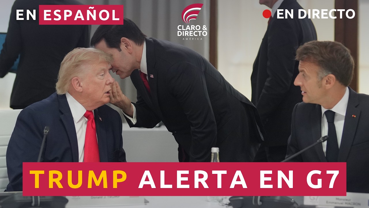 EN ESPAÑOL TRUMP LANZA ALERTA EN G7 Y FBI FRUSTRA ATENTANTO