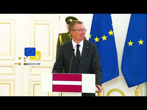 Video Thumbnail: Latvia’s Rinkēvičs: Europe Must Drop “Peacetime Restrictions” on Ukraine Support!