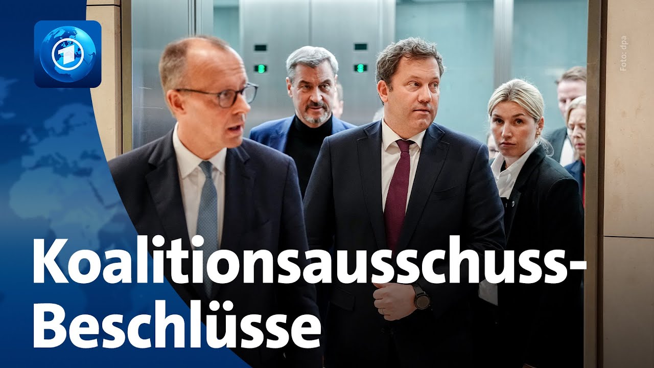Ergebnisse des Koalitionsausschusses von Union und SPD