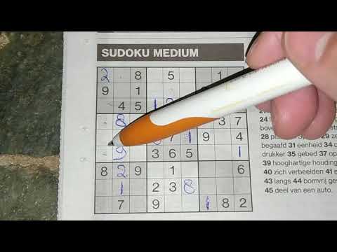 Do we need anymore explanation? (#388) Medium Sudoku puzzle. 01-06-2020