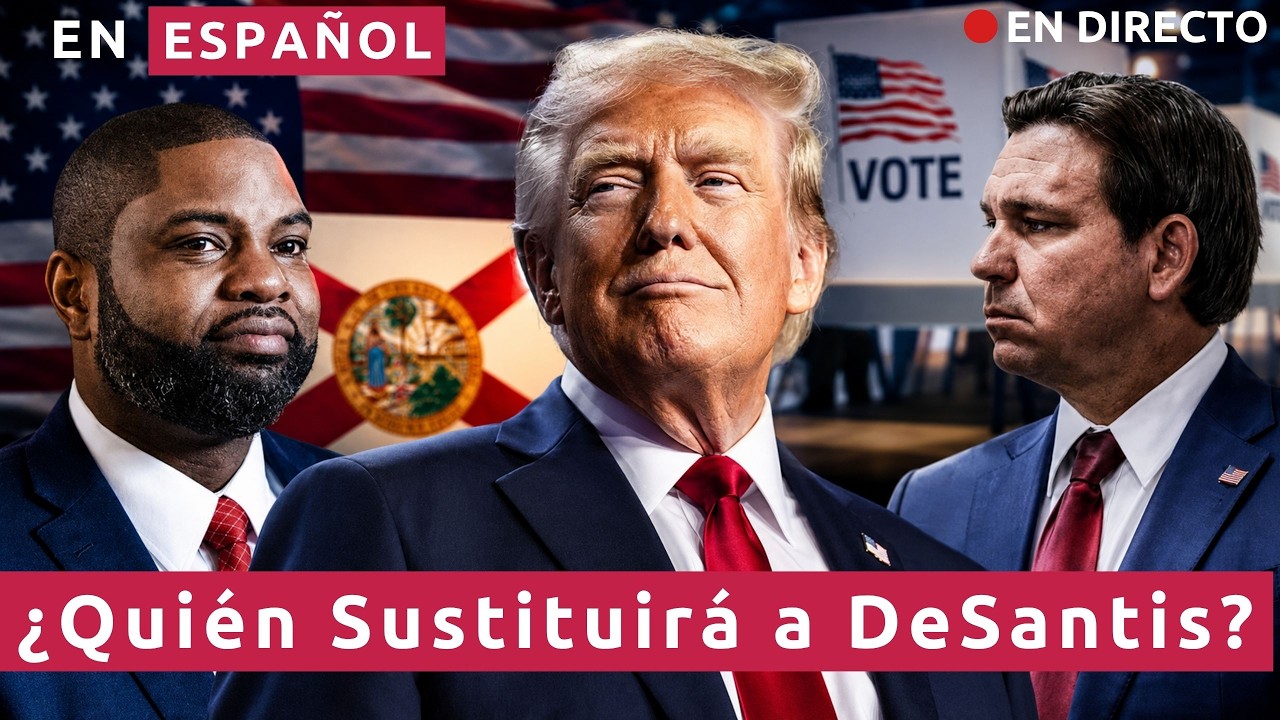 En Español :¿Quién sustituirá al Gobernador Ron DeSantis? Sólido candidato de Trump en Florida