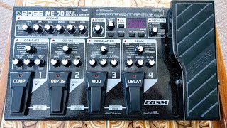 Boss ME-70 Guitar Multiple Effects - What To Know & Where To Buy