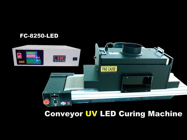 Conveyor UV LED Curing Machine-FC-8250-LED