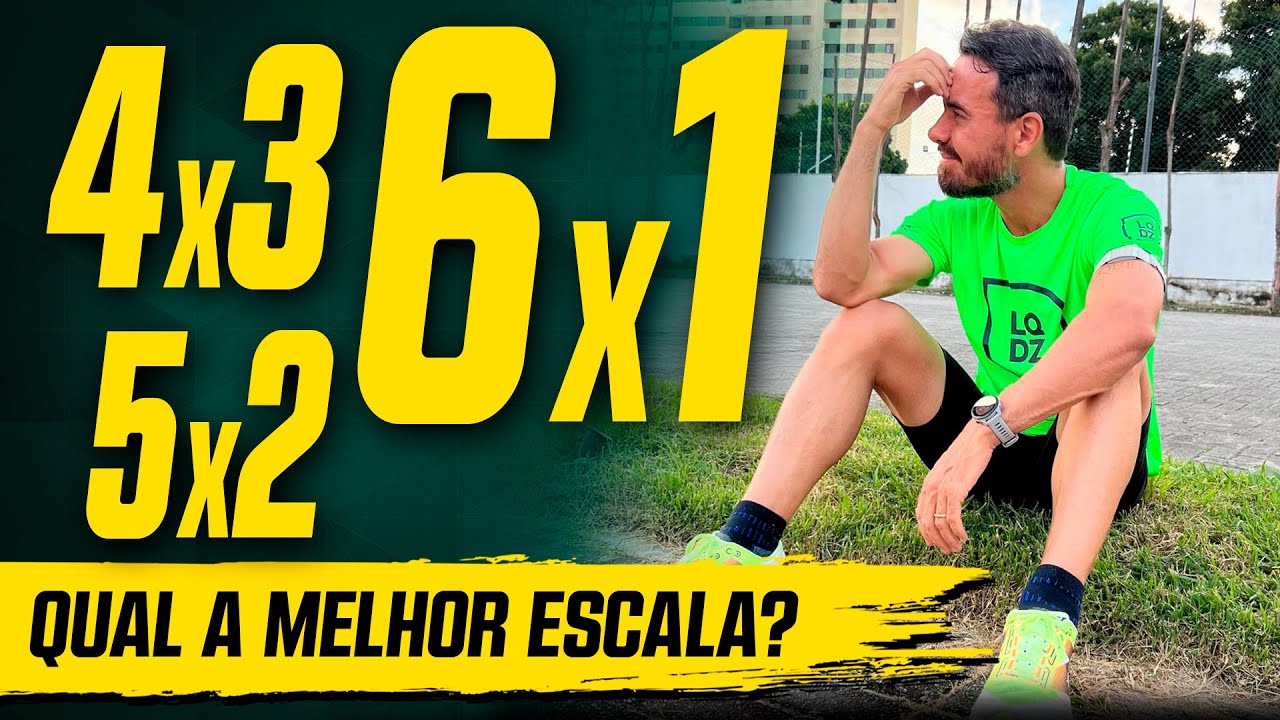 QUAL A MELHOR ESCALA DE TREINOS PARA VOCÊ EVOLUIR NA CORRIDA?