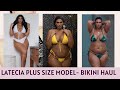 Leticia Thomas Plus Size Model Bikini Photoshoot Plus Size Model Latecia Thomas Instagram La Tecia