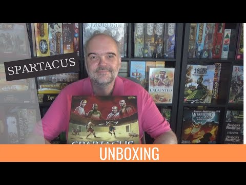 Unboxing Spartacus: A Game of Blood and Treachery (Greek)