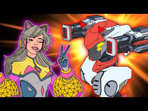 NOVA and TENGU , Mech Arena funny video