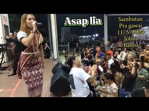 (ASAP Lia) kemeriahan sambutan pra gawai di Johor Bahru  PLENTONG pada11/5/2024.