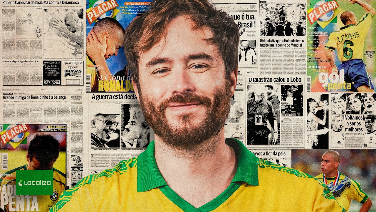 A jornada do Brasil no Mundial de 1998, na França | Futebol é o Caminho #4