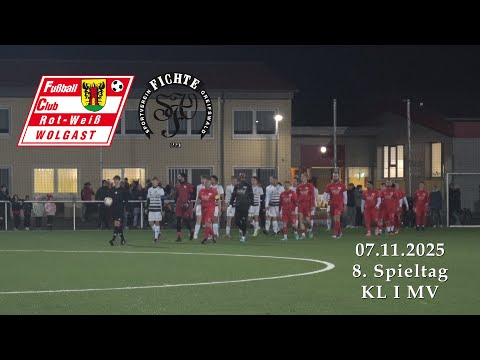 8.Spt. FC Rot-Weiß Wolgast II : SV Fichte Greifswald 1:1 KL MV