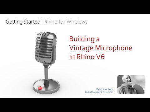Getting Started with Rhino for Windows  Vintage Microphone