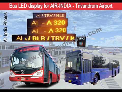 LED Bus destination display