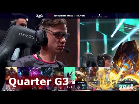 SK Gaming vs Splyce - Game 3 | Quarter Finals S9 LEC Spring 2019 | SK vs SPY G3