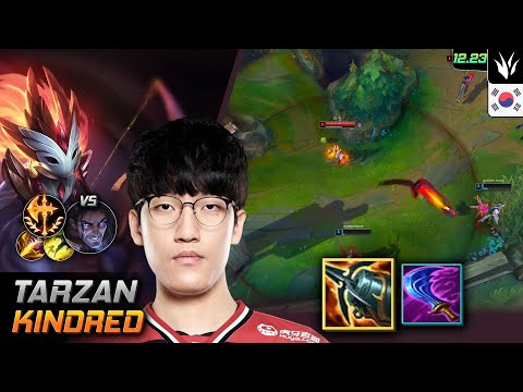 Tarzan Jungle Kindred Build Kraken Slayer Conqueror - LOL KR 12.23