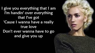 Gwen Stefani - 4 in the morning (LYRICS)