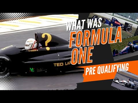 What was Formula One Pre Qualifying?
