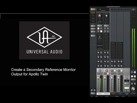 SUPPORT: Universal Audio Console 2 Alternate Monitor Output
