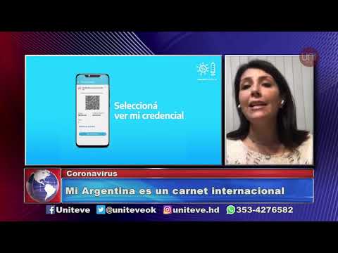 La credencial Mi Argentina será el documento internacional de vacunación