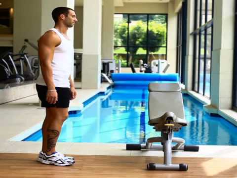 Hamstring stretch