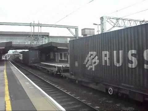 DRS 66416 through Stafford, 4M34 Coatbridge - Daventry (27/07/2011)