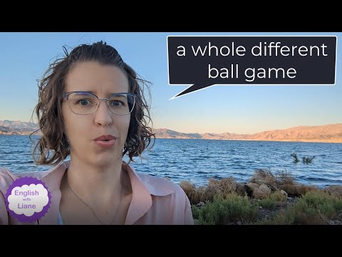 Idiom - a whole new ball game
