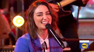 Sara Bareilles Performs FIRE Live on GMA