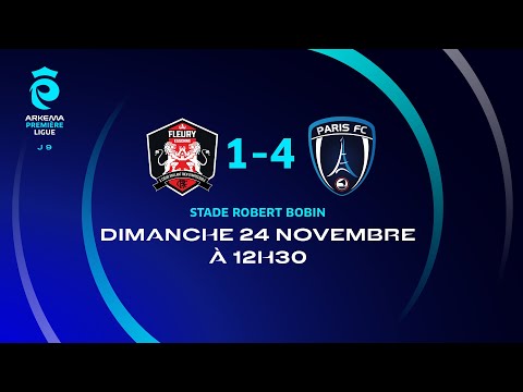 J9 : Fleury – Paris FC (1-4), le résumé