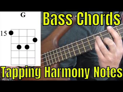 Bass Guitar Chords - Right-Hand Tapping Chord Extensions - Bass Practice Diary - 29th January 2019
