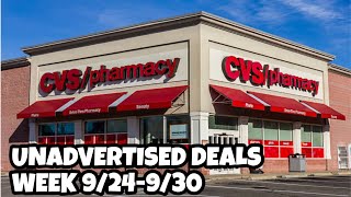 CVS unadvertised deals 9/24-9/30/23 | 🔥15 unadvertised deals | Plus deal updates for regular deals