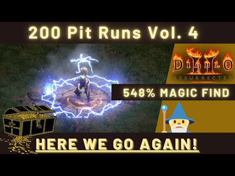 200 Pit Runs Vol. 4! Diablo 2 Resurrected: Loot Highlight