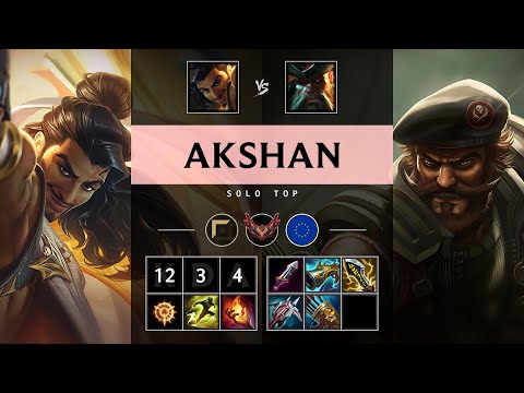 Akshan Top vs Gangplank - EUW Grandmaster Patch 25.11