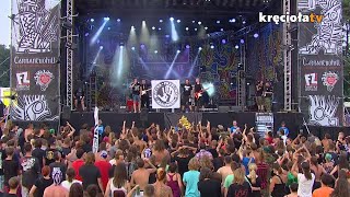 Skowyt wspiera kampanię „Muzyka Przeciwko Rasizmowi” (Festiwal „Przystanek Woodstock”, Kostrzyn n. Odrą, 31.07-3.08.2013).