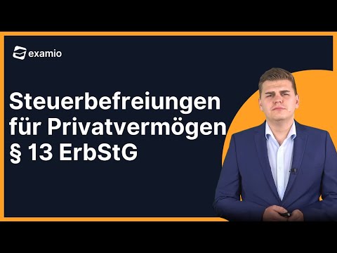 Tax exemptions for private assets | Section 13 Inheritance Tax Act