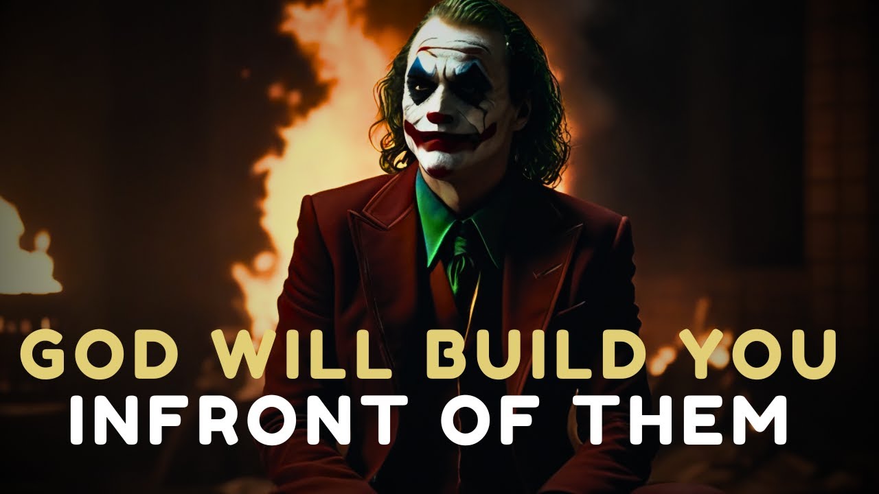 God Rebuild You Before Their Eyes More Stronger Than Ever  | Disturb Your Exuses  #darkmotivation