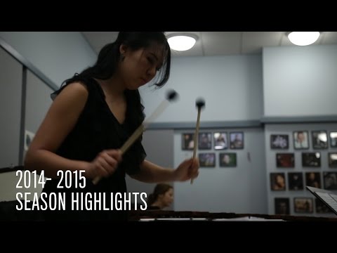 2014-2015 Season Highlights: Peabody Percussion Group