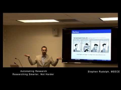 Automating Research. Researching Smarter, Not Harder.