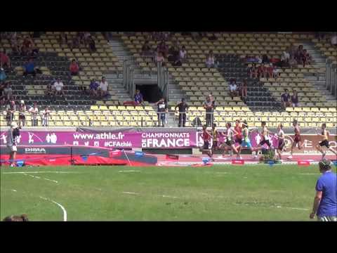Finale 800M Juniors M Championnats de France 19/07/2015
