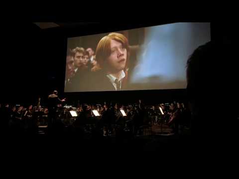 Harry Potter and the Goblet of Fire in concert - Beauxbatons and Durmstrang enter the Great Hall