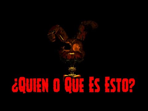 ¿Que O Quien Es La Cabeza Del Nuevo Animatronico De Five Nights At Freddy's 4 Halloween? | FNAF 4